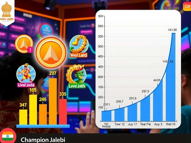 Indian gamers participating in a Champion Jalebi tournament